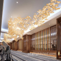 Hotel Romer de engenharia artística Design de personalização de acrílico Lâmpada de lustres ABS